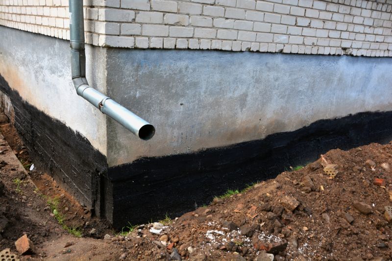 Waterproofing Drainage Setup